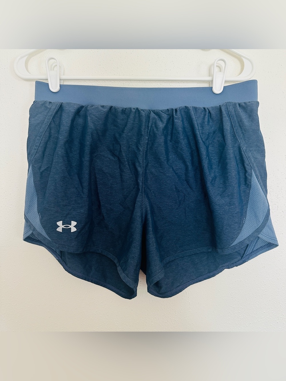 Under Armour Women’s Fly-By 2.0 Running Shorts Blue Size Medium